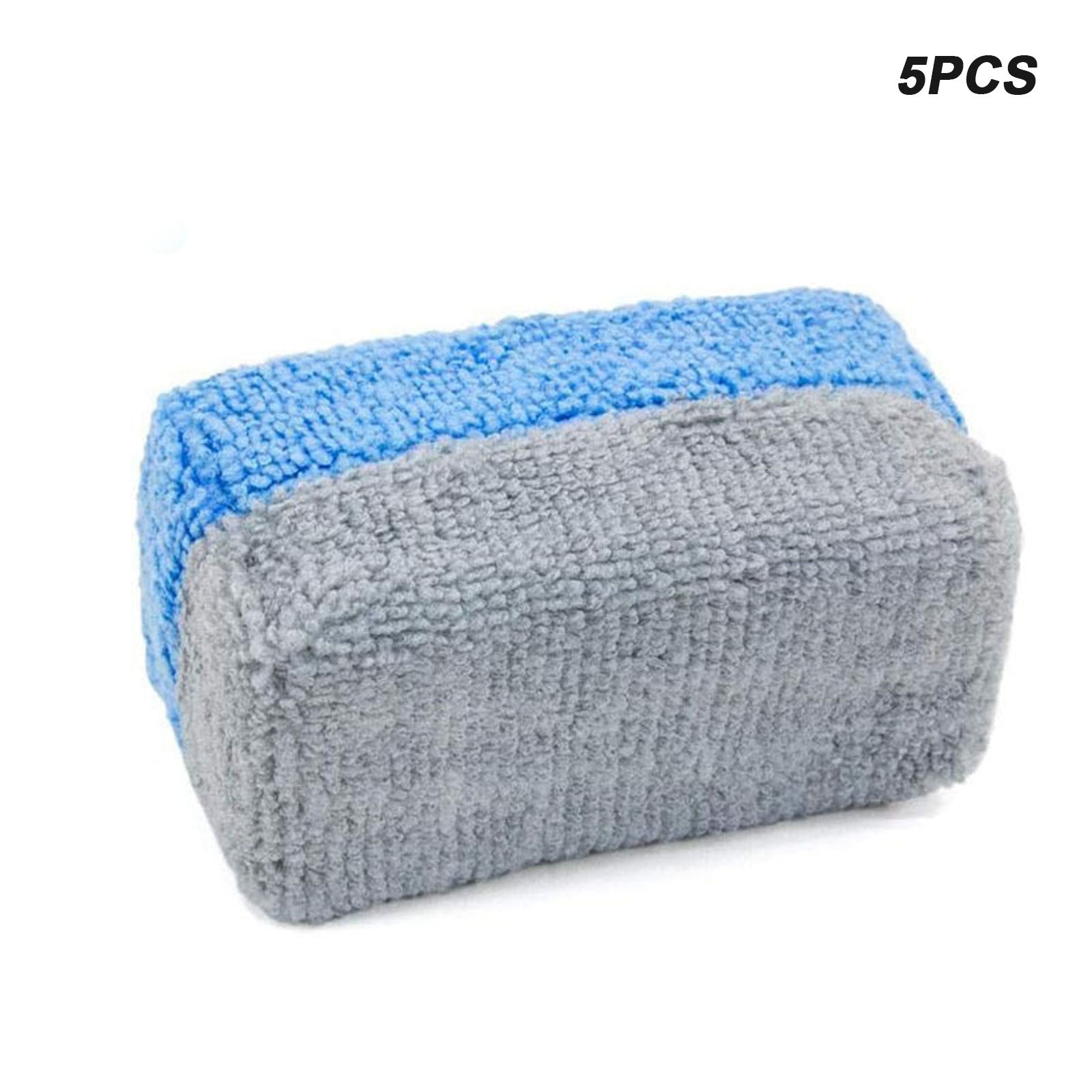 Microfiber Car Wash Sponge Wax Applicator Pads Car Paint Care Polishing Pads Polishing Sponges Auto Detailing Sponge Eraser