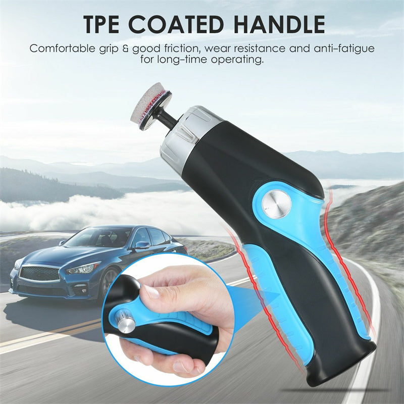 Mini Polishing Machine Car Rechargeable Buffer Polisher Cordless Cars Scratch Repair Polisher Electric Waxing Automobile Care