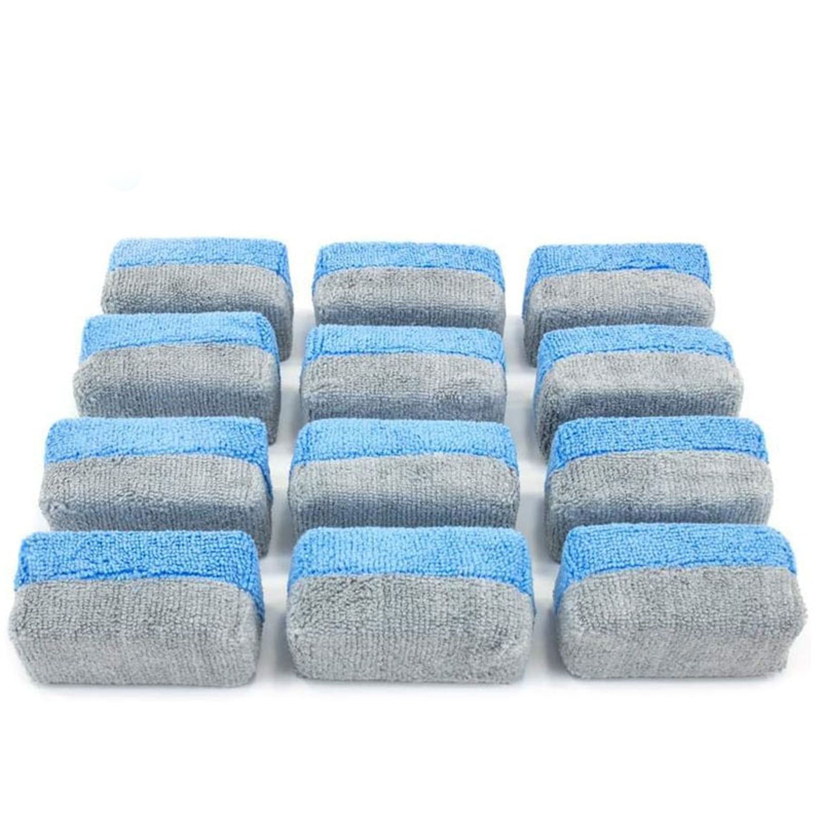 Microfiber Car Wash Sponge Wax Applicator Pads Car Paint Care Polishing Pads Polishing Sponges Auto Detailing Sponge Eraser