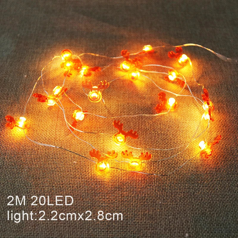 2m String Lights mini Christmas fairy lights LED String light Christmas tree lights xmas decor for home gifts for new year 2025