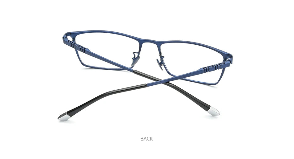 FONEX Pure Titanium Glasses Frame Men Square Eyewear 2020 New Male Classic Full Eyeglasses Frames F85641