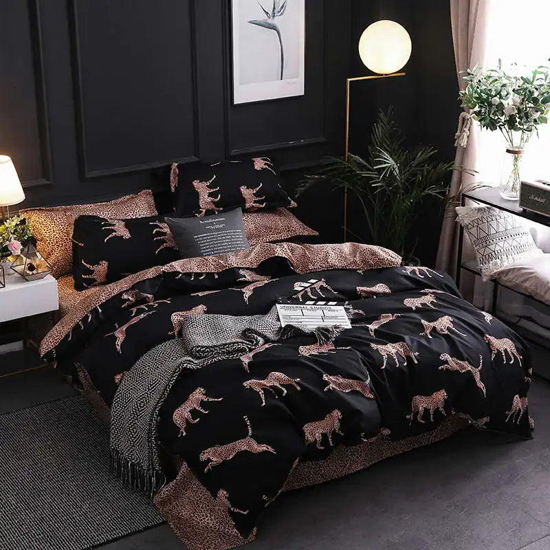 2/3 pieces of black marble pattern sanding bedding set, duvet cover pillowase bedroom bed set,king queen Double full twin size