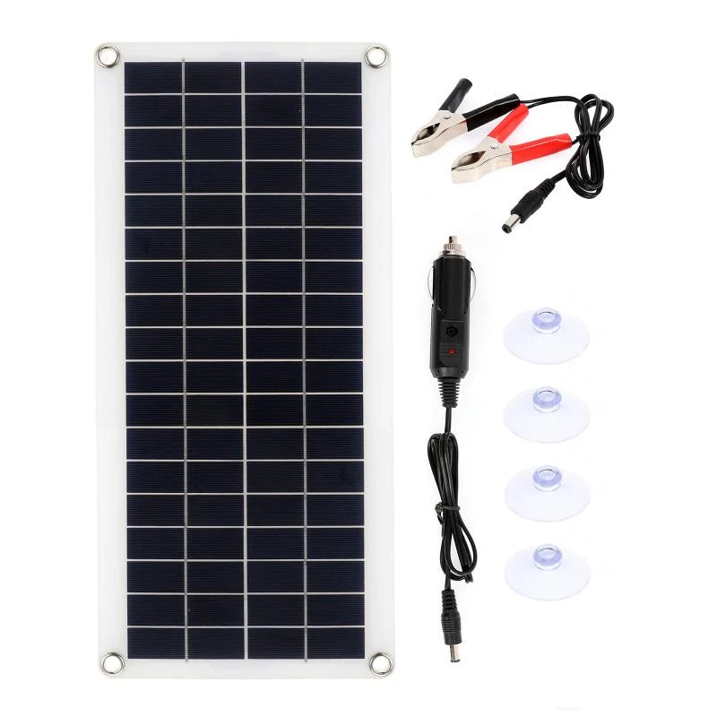 1000W Solar Panel 12V Solar Cell 10A-100A Controller Solar Panel for Phone RV Car MP3 PAD Charger Outdoor Battery Supply