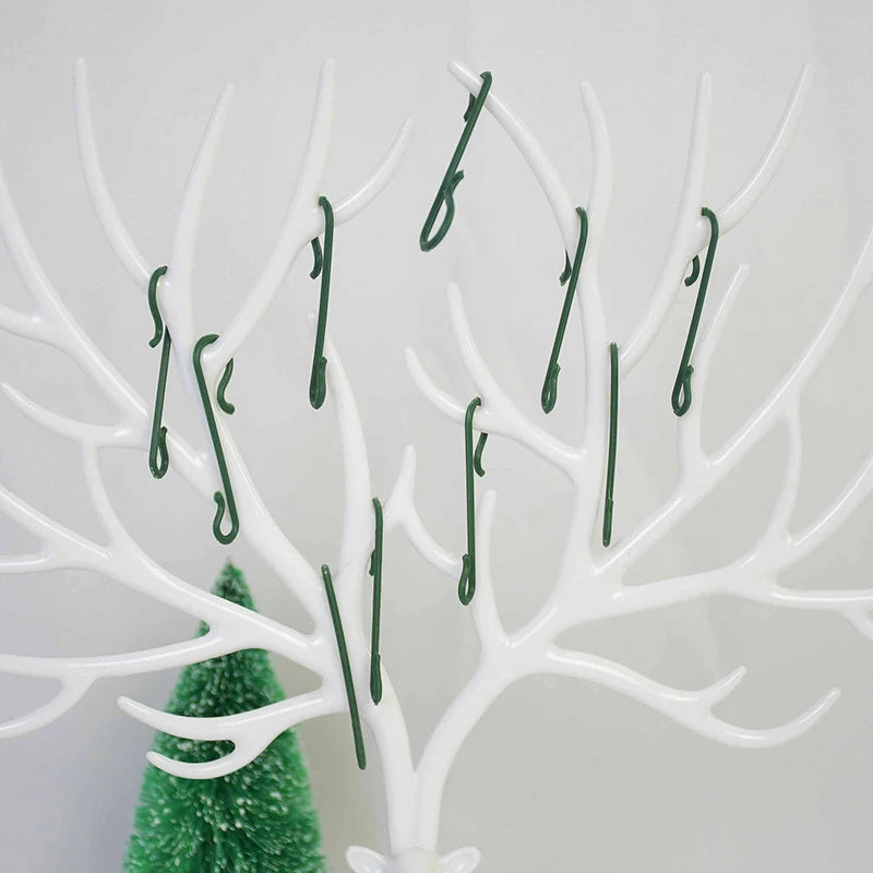 100pcs Christmas Ornaments S Shape Hooks Christmas Tree Decoration Multi Purpose Holders S Shape Hook Dropship