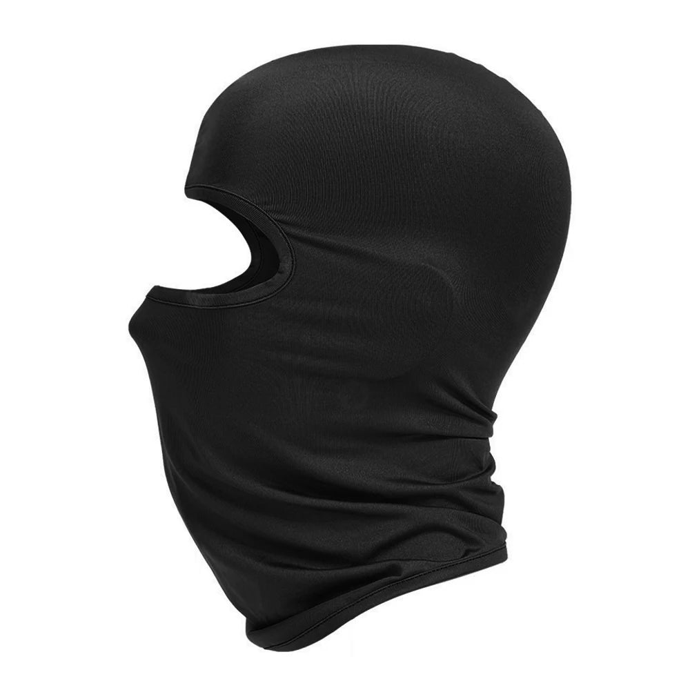 Men's Cycling Cap Balaclava Full Face Ski Mask Hood Hiking Camping Hunting Tactical Airsoft Cap Bike Hats Neck Gaiter