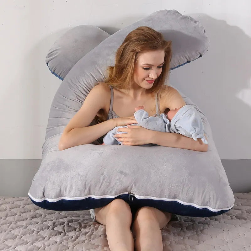 120x70cm Pregnant Pillow for Pregnant Women Soft Cushions of Pregnancy Maternity Support Breastfeeding for Sleep Dropshipping