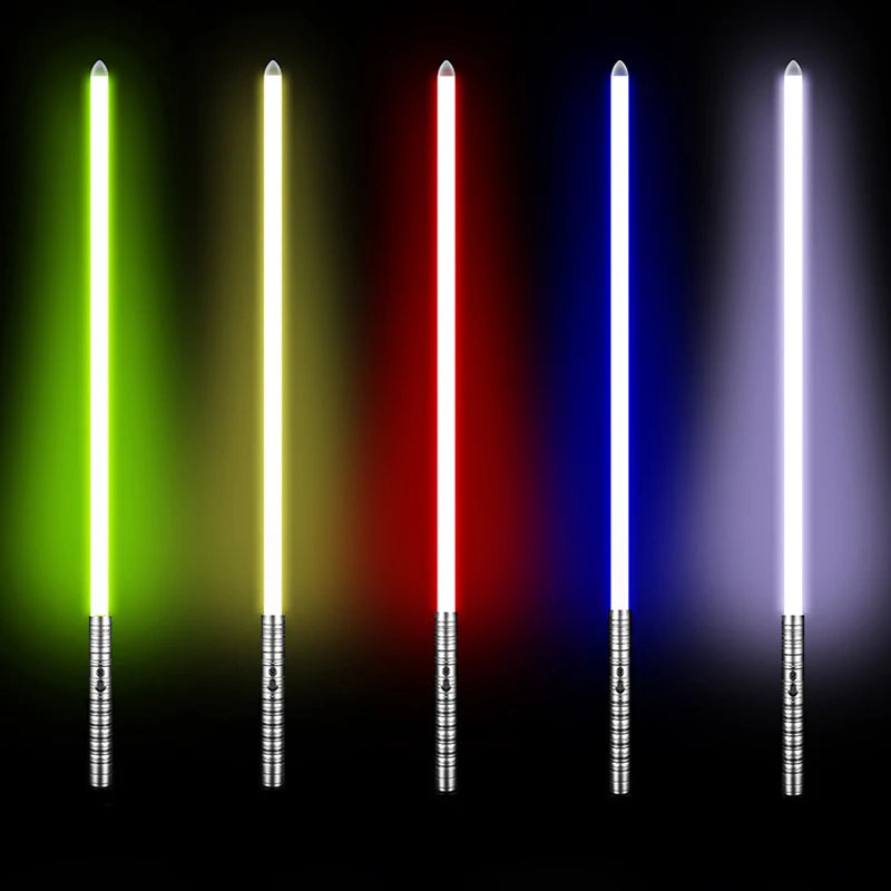 RGB Metal Lightsaber Laser Sword Toys Light Saber Espada Brinquedos Sabre De Luz Juguetes Kpop Lightstick Zabawki Oyuncak