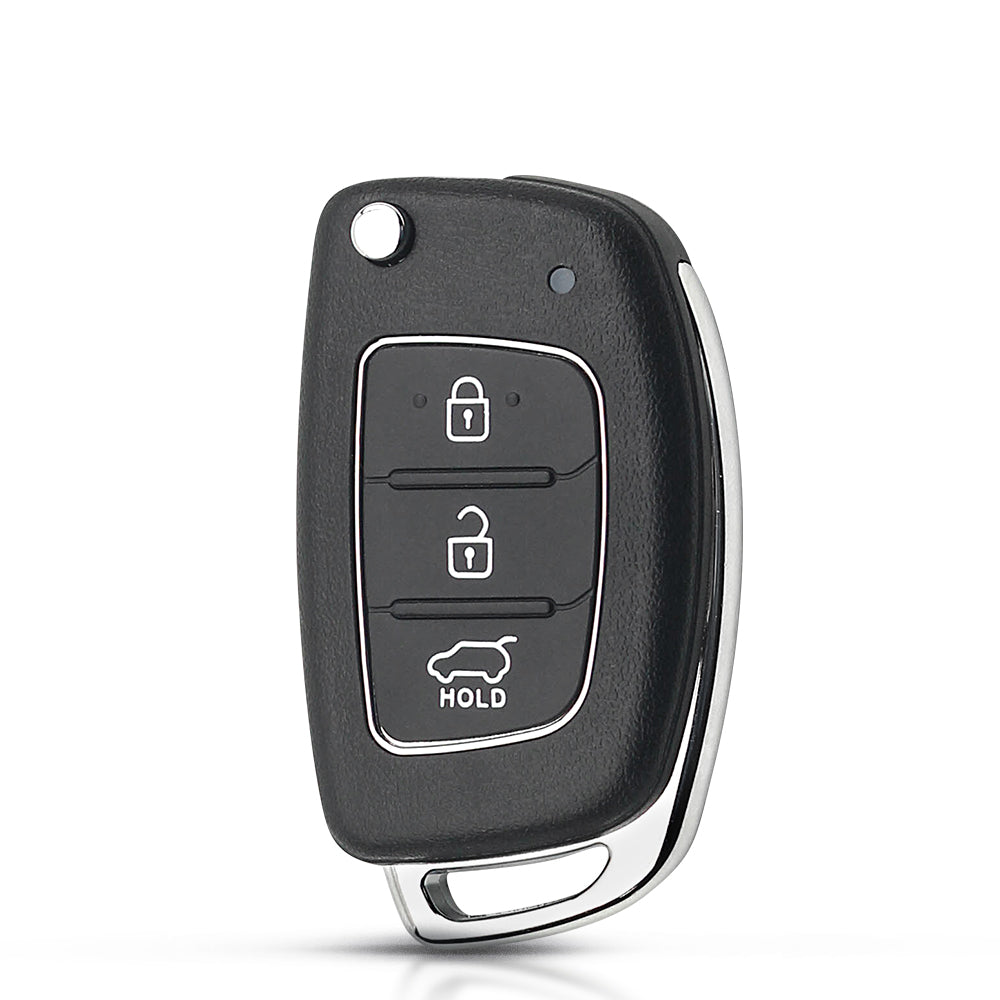 KEYYOU Car Remote Flip Key Fob For Hyundai  Accent Ix35 IX45 I30 Solaris Tucson I20 Santa Fe 433Mhz ID46 Chip