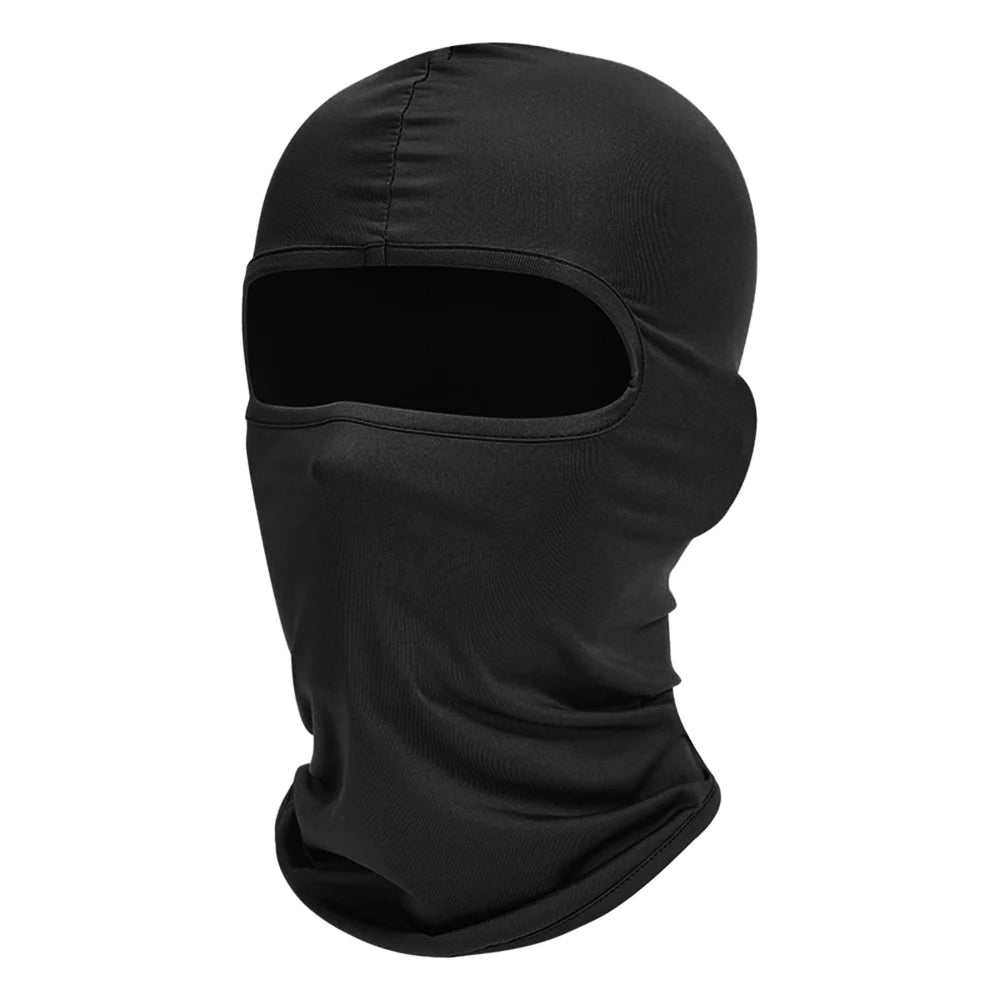 Men's Cycling Cap Balaclava Full Face Ski Mask Hood Hiking Camping Hunting Tactical Airsoft Cap Bike Hats Neck Gaiter