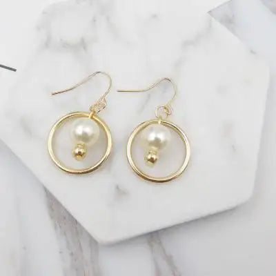 2017 New Simple Fashion Wild Rhinestones Pearl 9 Sets Of Ear Studs Earrings For Women Stud Earrings Pendientes Mujer Moda