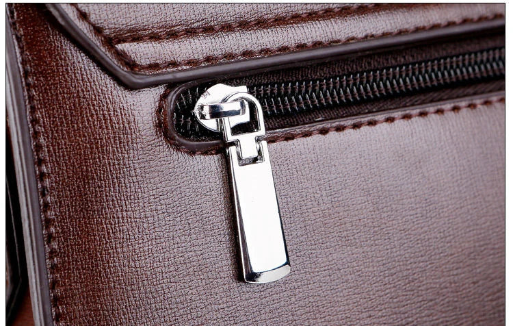 Genuine leather men's Crossbody Bag High Quality Business Briefcase Bag Shoulder Messenger Bags Office Handbag Laptop Briefcases