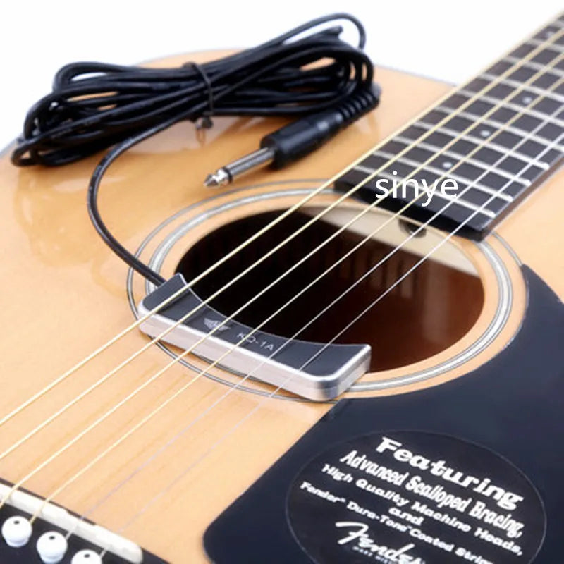 Classical Acoustic Guitar Pickup High sensitivity Low Noise Sound Hole Acoustic Pickup Guitar Accessories Musical Instruments