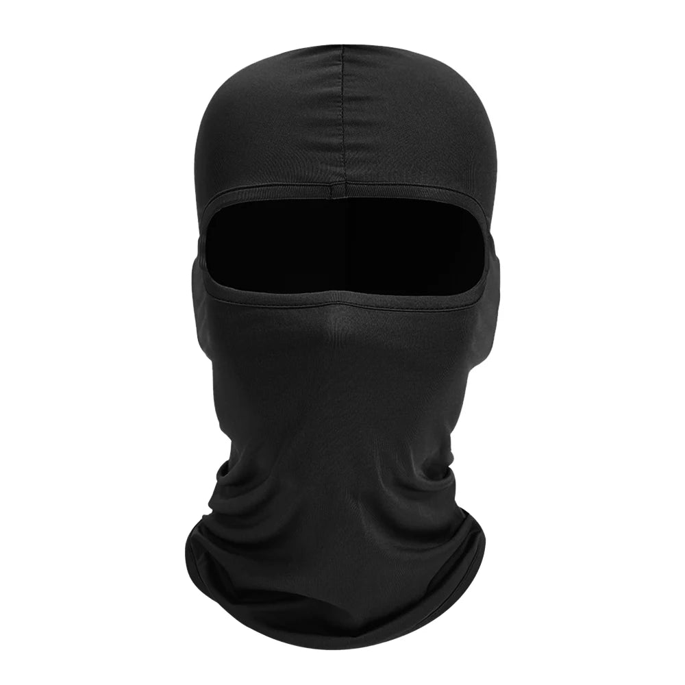 Men's Cycling Cap Balaclava Full Face Ski Mask Hood Hiking Camping Hunting Tactical Airsoft Cap Bike Hats Neck Gaiter