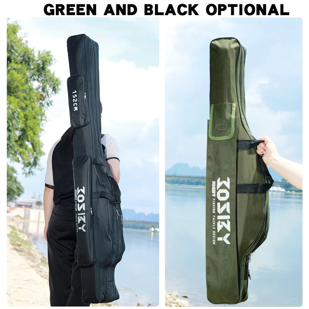 PROXPEHigh Quality Multi-purpose Oxford Cloth foldable Fishing Rod Bags Fishing Pole Tools Fishing Gear Tools 60-150/152/180CM