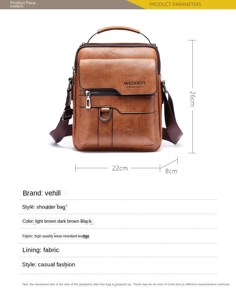 Brand Men Shoulder Bag for 9.7