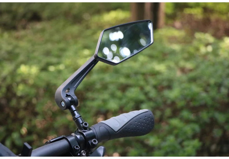 Bicycle Rear View Mirror Bike Cycling Clear Wide Range Back Sight Rearview Reflector Adjustable Handlebar Left Right Mirror