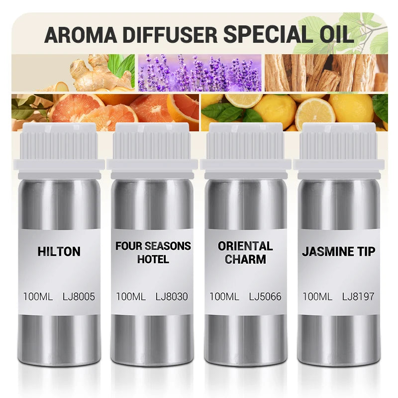 100ml Diffuser Essential Oils Hilton Fragrance Oil for Home Perfumes Hotel Aromatherapy Machine Essential Oil Diffuser Aroma Oil