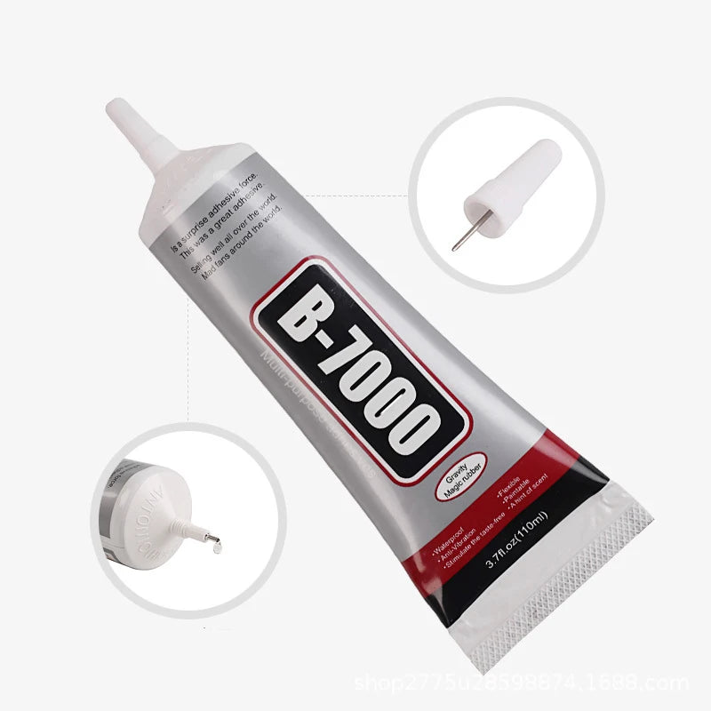 15ML 25ML 50ML 110ML B-7000 Clear Contact Phone Repair Adhesive Universal Glass Plastic DIY Glue B7000 With Precision Applicator