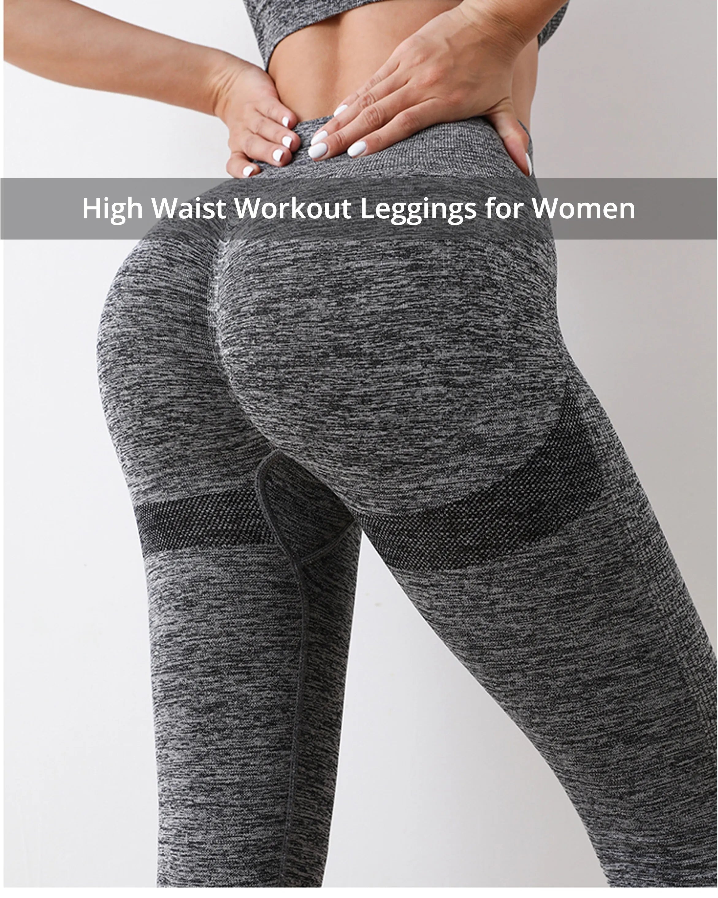 Women Butt Lifting Yoga Leggings Elastic Workout High Waist Tummy Control Ruched Booty Pants Seamless Gym Compression Tights