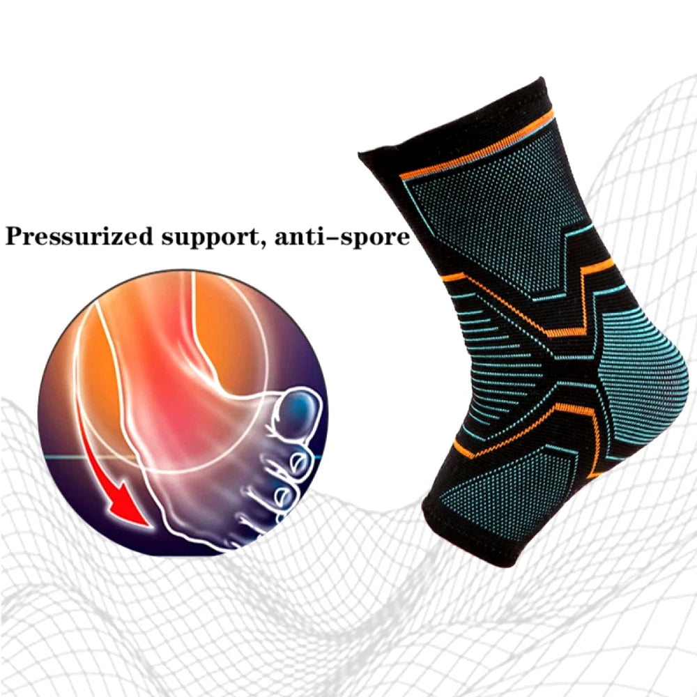 1Pcs Ankle Braces for Pain Relief,Compression Ankle Sleeves for Ankle Pain Set. Ankle Support Stabilizer for Achilles Tendonitis