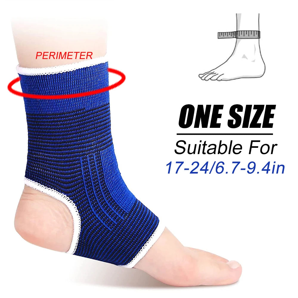 1Pair Ankle Brace Compression Sleeve,Ankle Support for Women & Men, Ankle Compression Sock for Sprain,Swelling,Plantar Fasciitis