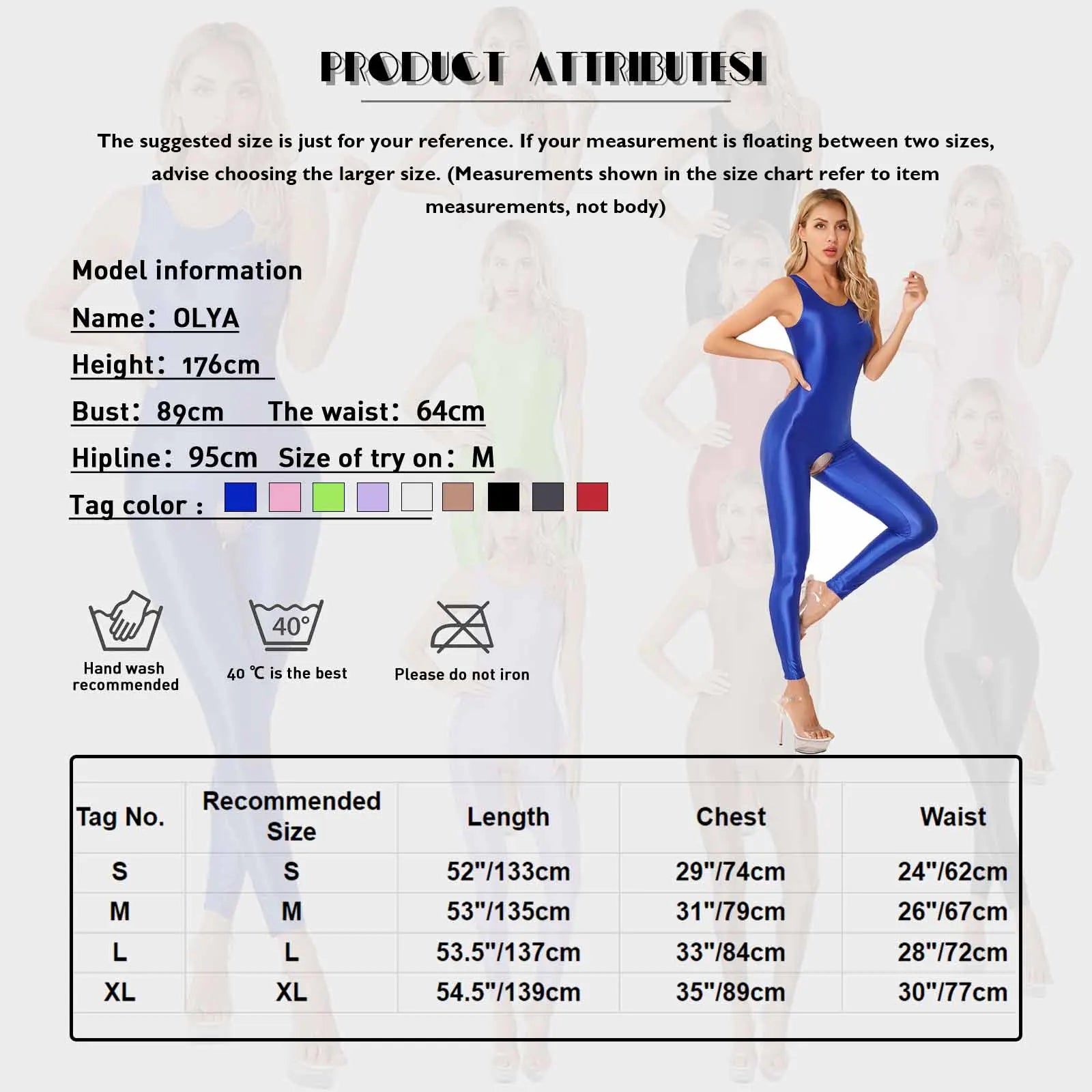 Womens Glossy Open Crotch Tights Close-fitting Jumpsuits Solid Color Stretchy U Neck Sleeveless Bodysuit Nightwear