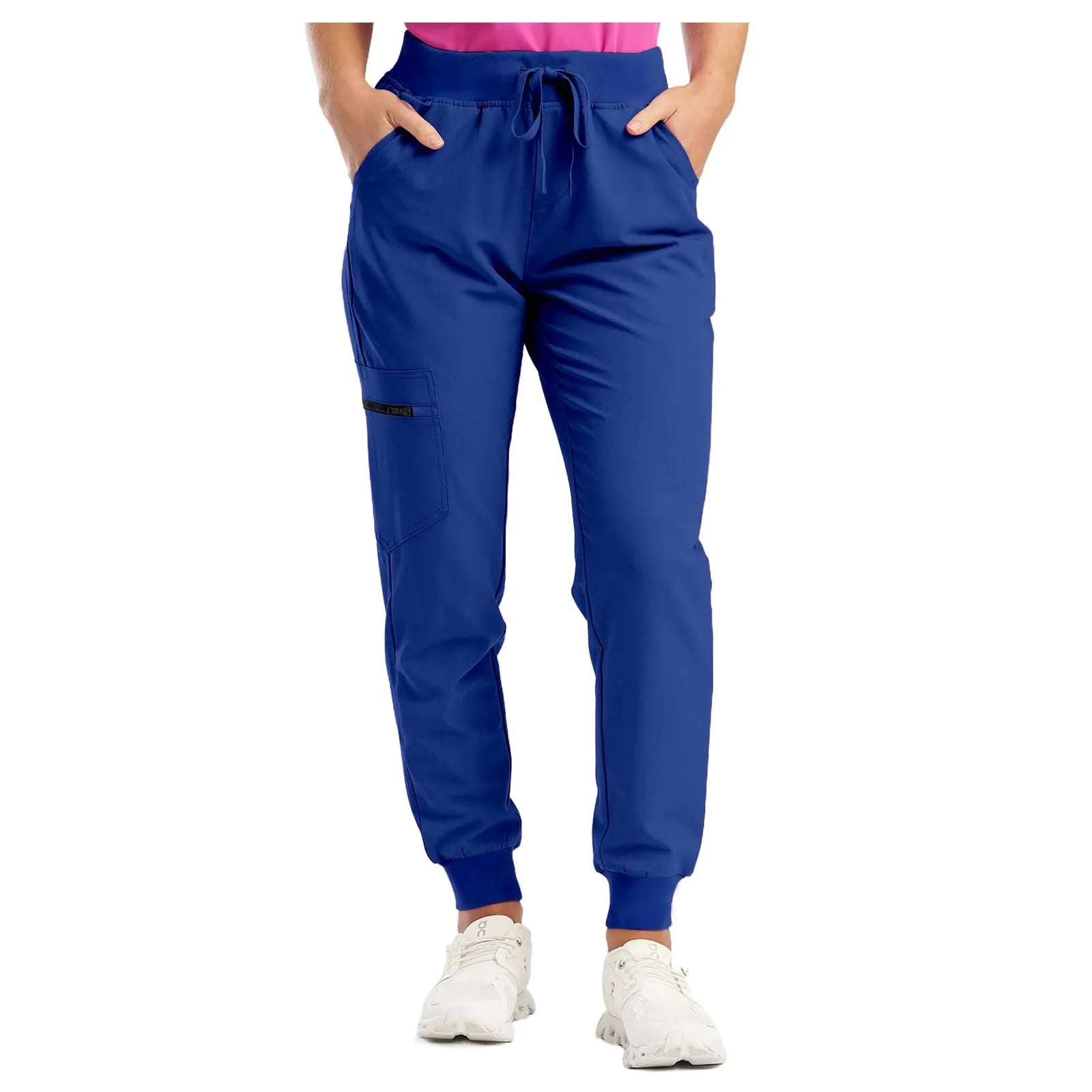 New Jogger Women Men Medical Scrub Work Bottoms Unisex Stretch Beauty Trousers Clinic Doctor Nurse Pants