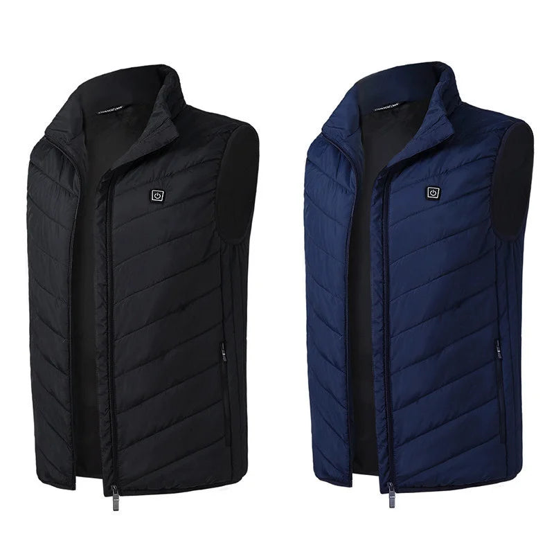 17/13/9 Areas Usb Heated Jacket Men Women Electric Heated Vest Heating Vest Heated Bodywarmer Usb Inner Heat Vest Veste