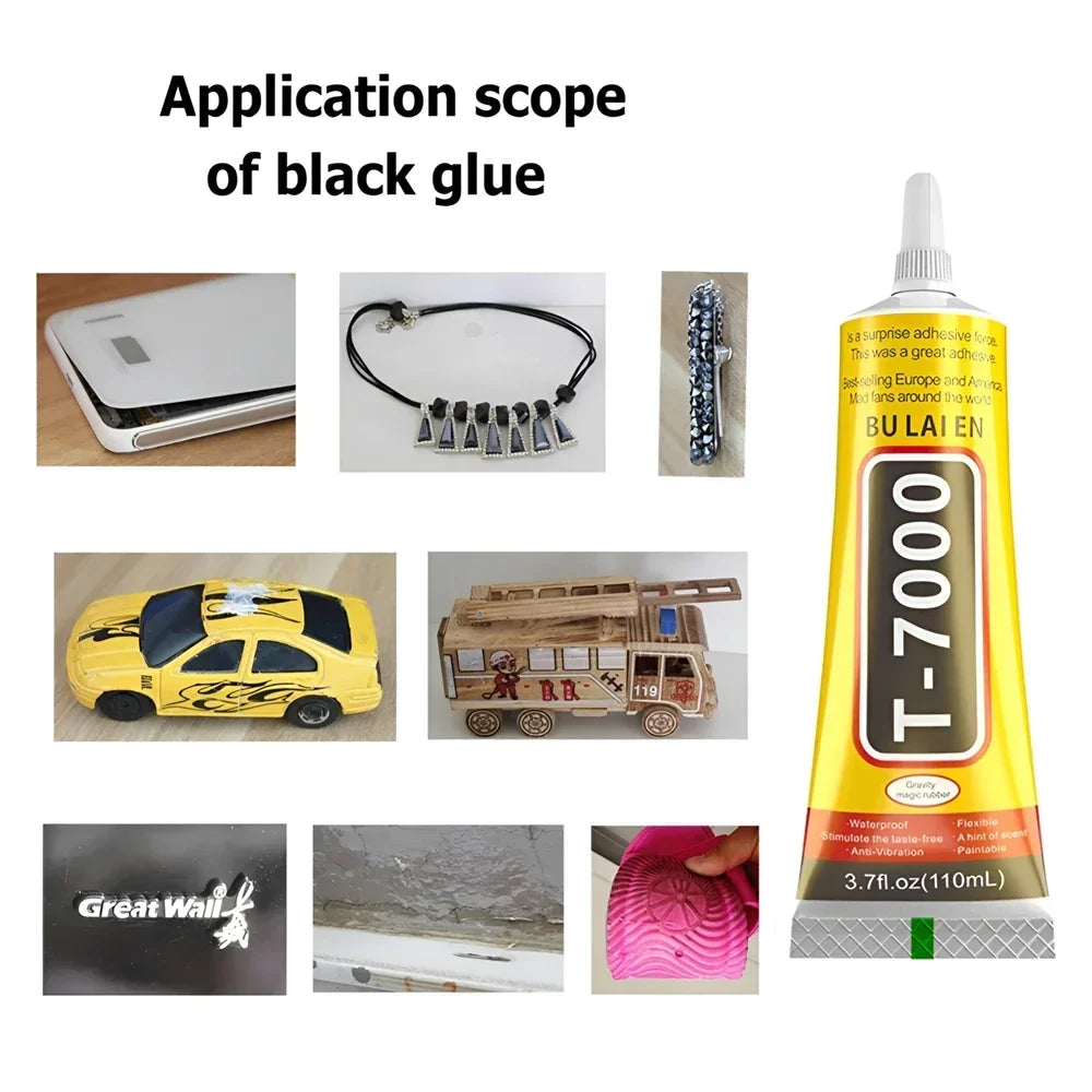 15/50/110ml B-7000 Glue T-8000 Adhesive Epoxy Resin Repair Cell Phone Touch Screen Liquid Glue Jewelry Craft Adhesive Glue