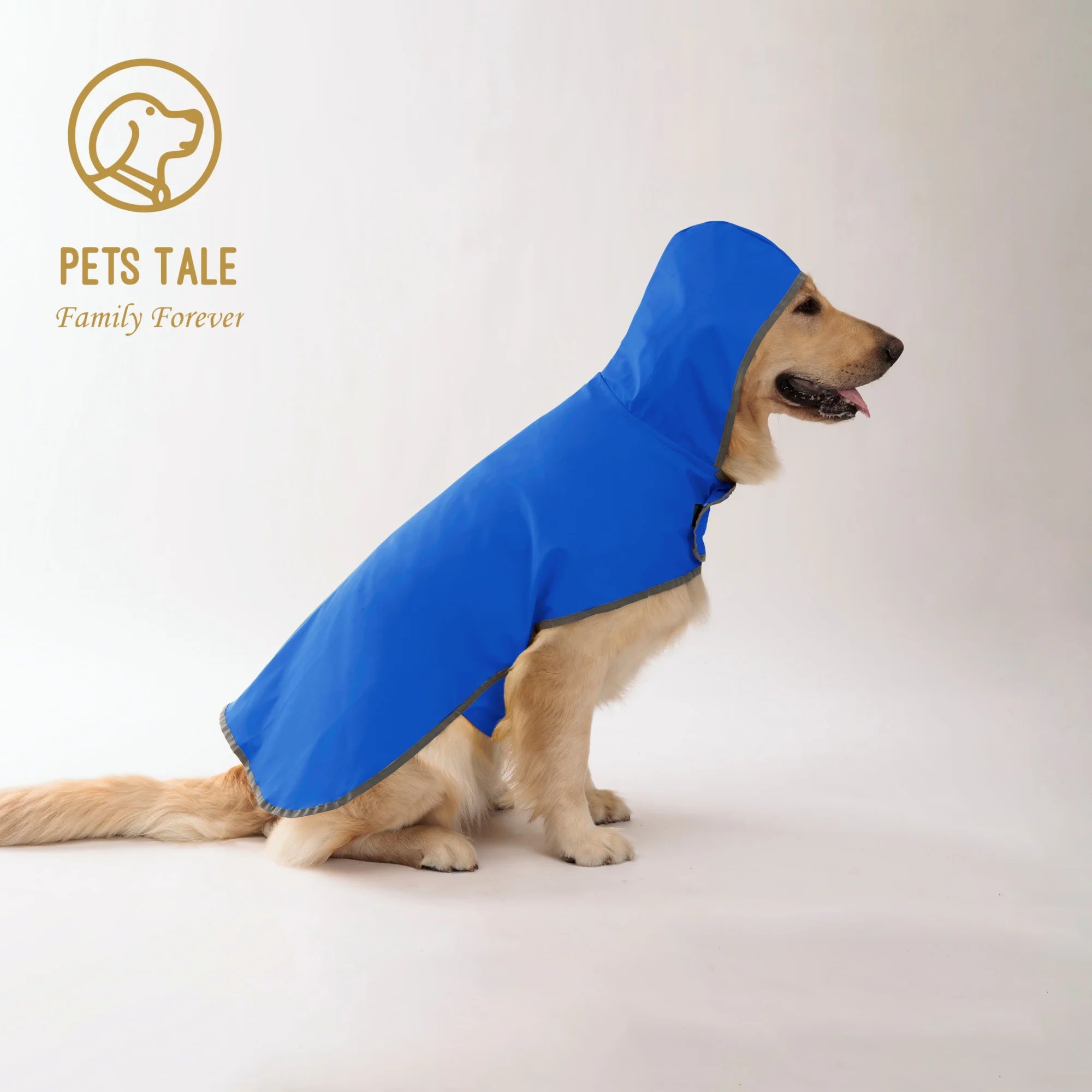 Keep Your Pup Dry & Stylish: Double-Layer Yellow Raincoat With Two-Way Wear!