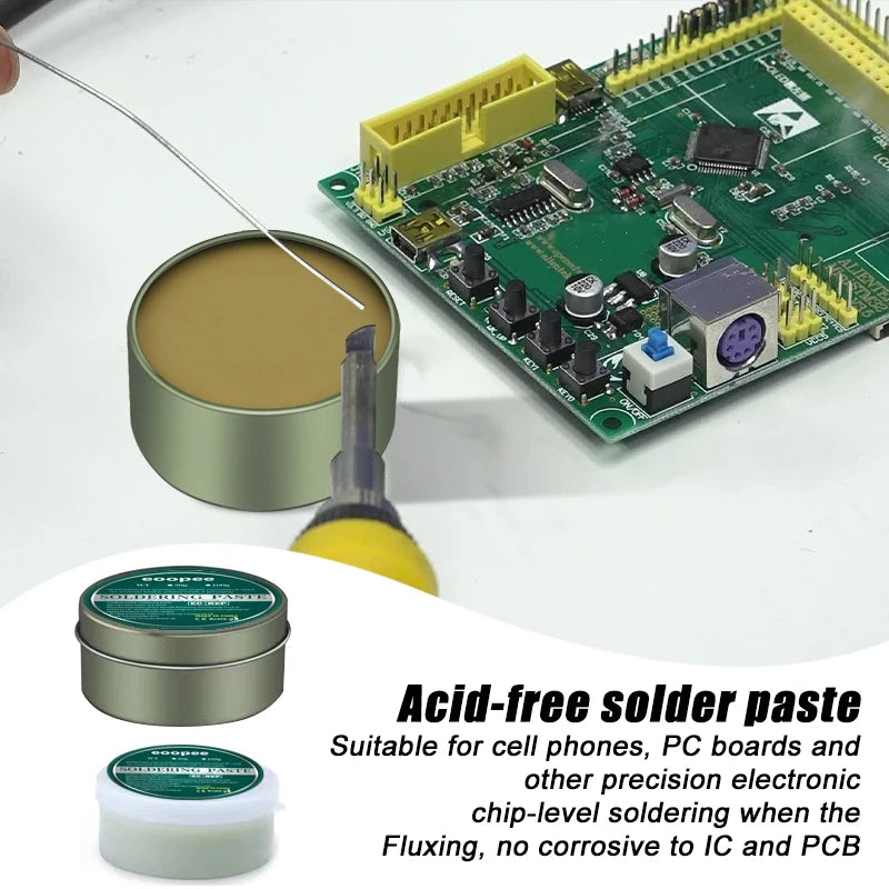 1/2/3pcs Soldering Flux Lead-Free Solder Paste Flux Tin Solder Paste Welding Flux For Electronics SMD PCB LED Soldering Repair