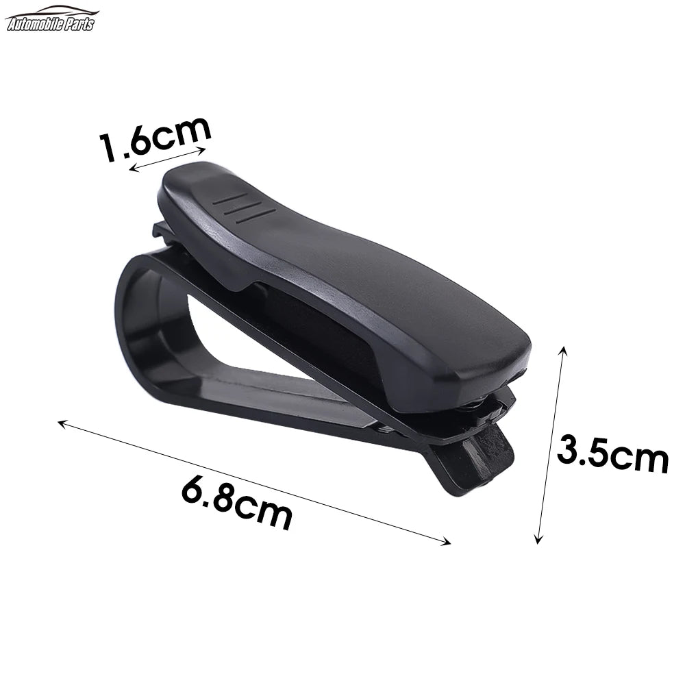 1 Pcs Universal Car Auto Sun Visor Glasses Box Sunglasses Clip Card Ticket Holder Fastener Pen Case Eyeglasses Clips Accessories