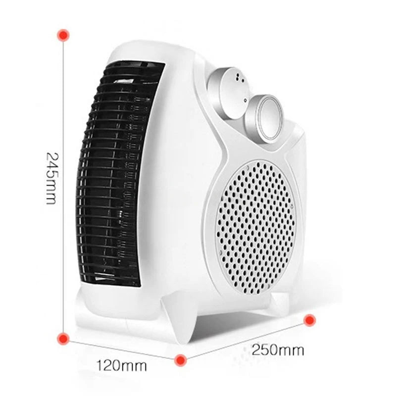 600W Portable Electric Heater Winter Heater Electric Heater 3-speed Adjustable Desktop Heater Energy-saving Fast Heating Stove