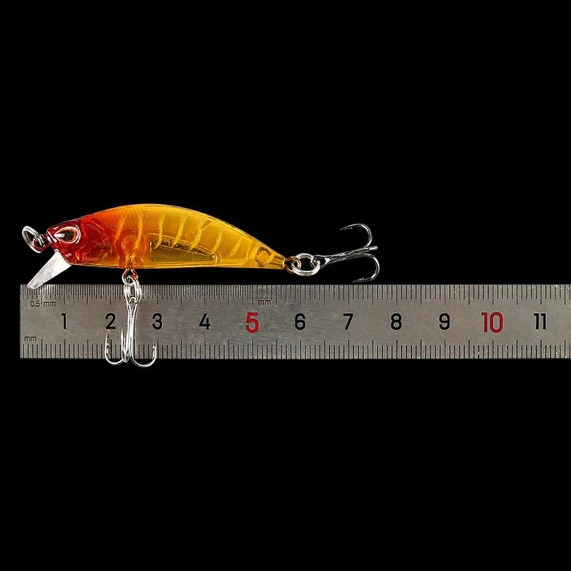 5pcs Fishing Lures Kit Sinking Minnow Trout Artificial Bait Crank Bait Bass Fishing Tackle