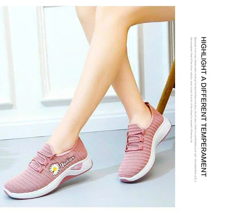 Women's shoes, summer white shoes, female students' Korean version running shoes,sports shoes,trendy casual shoes, women's shoes