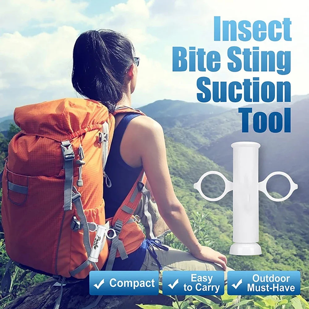 Extract Venom Insect Sting Sucker Sting Relief Bites Relief Venom Extractor Chemical Free Bite Relief Mosquito Bite