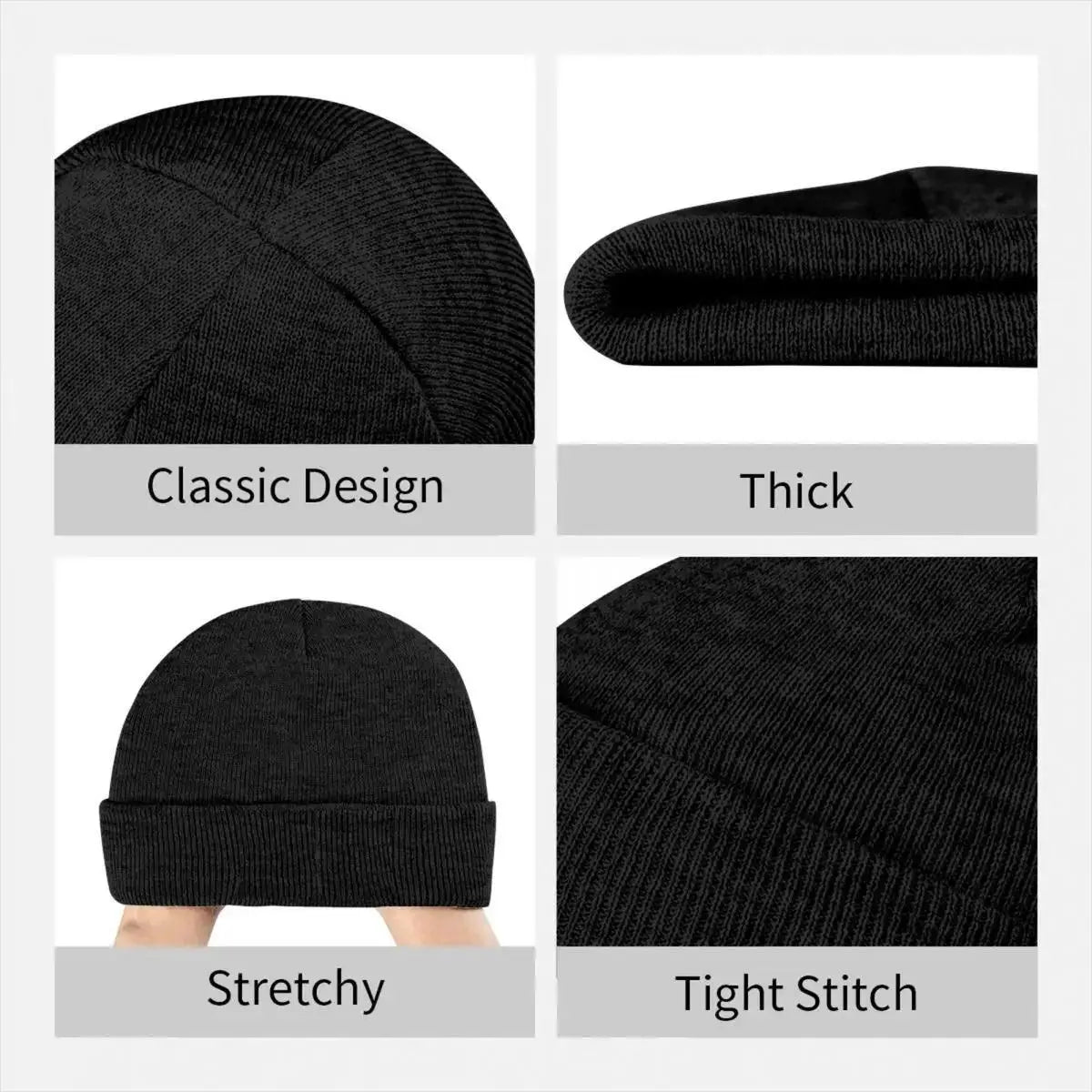 New Fashion 6 colors Red Bull High Quality Knitted Hat for Women and Men Casual Beanie Hat Cap Winter Soft Warm Caps Unisex