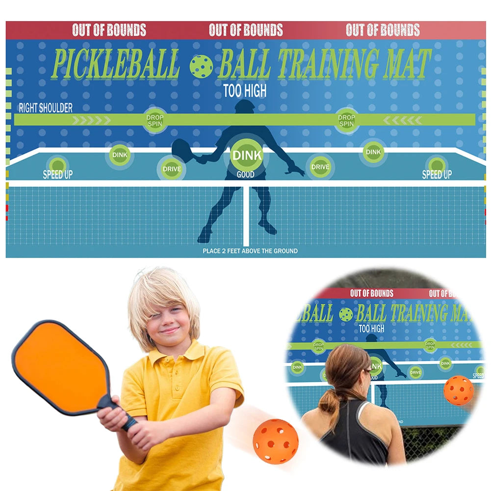 Pickleball Practice Board Pickleball Dink Wall Pad Pickleball Training Dink Pad for Outdoor & Indoor Court Use