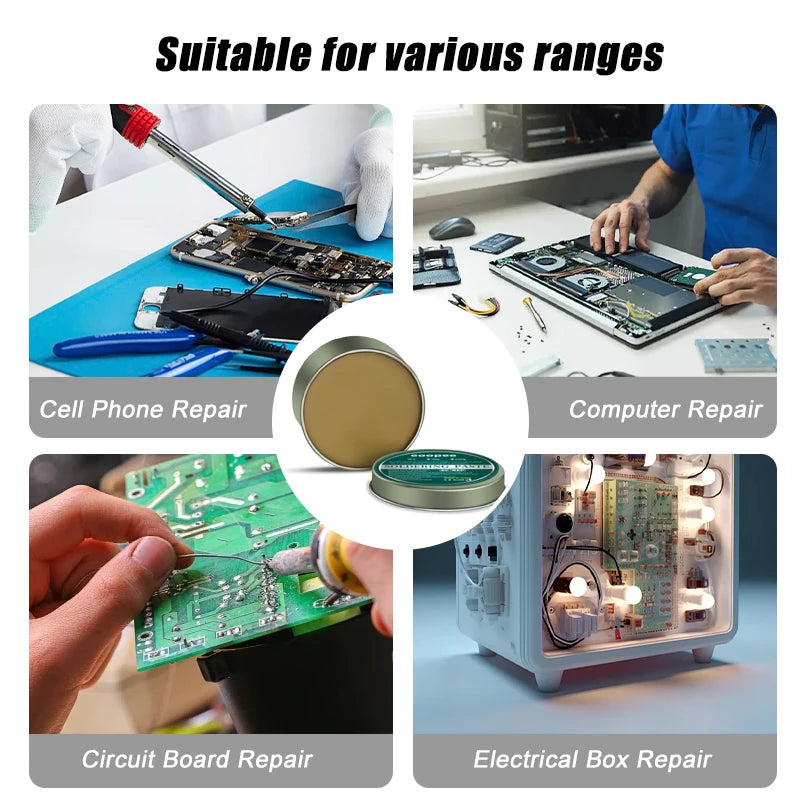 1/2/3pcs Soldering Flux Lead-Free Solder Paste Flux Tin Solder Paste Welding Flux For Electronics SMD PCB LED Soldering Repair