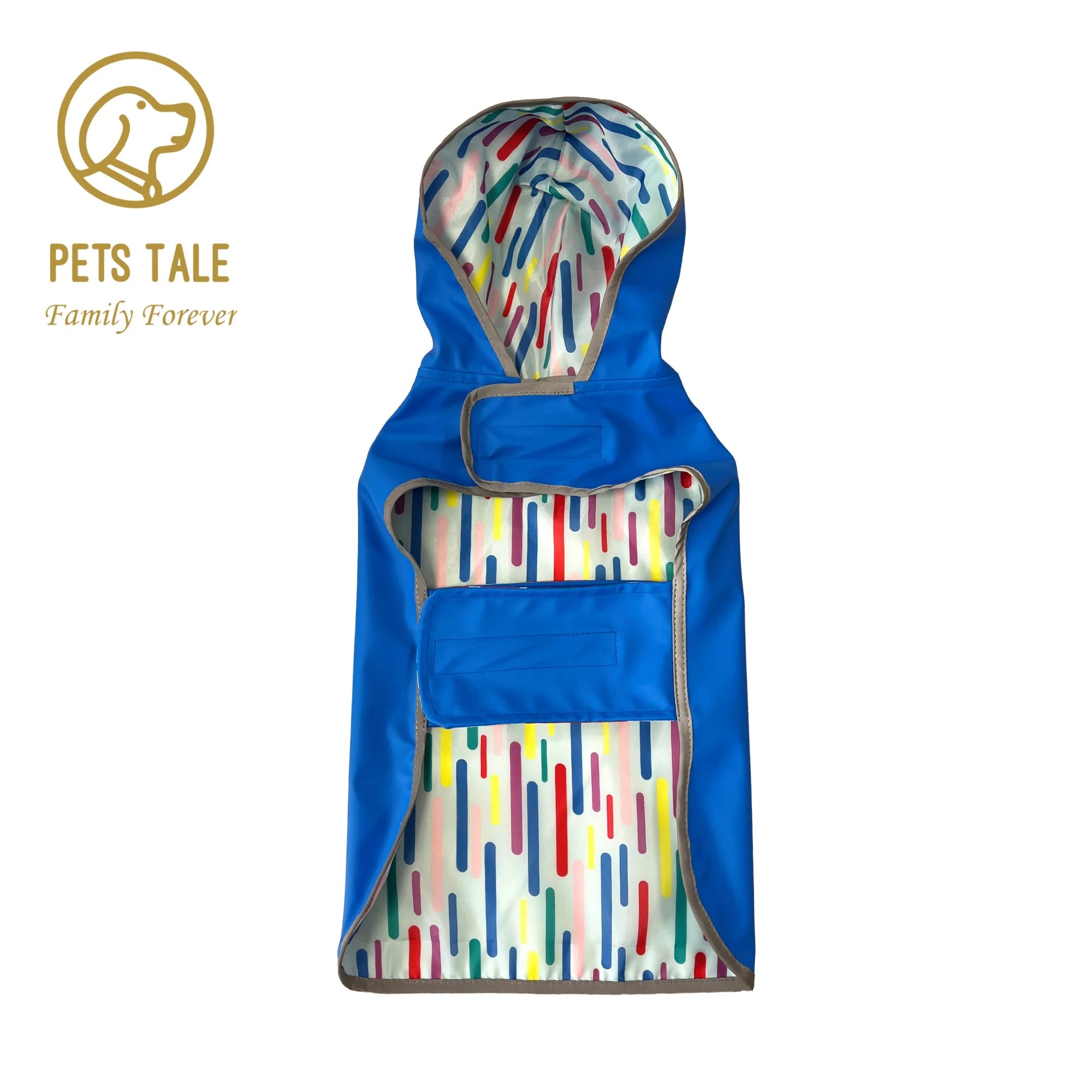 Keep Your Pup Dry & Stylish: Double-Layer Yellow Raincoat With Two-Way Wear!