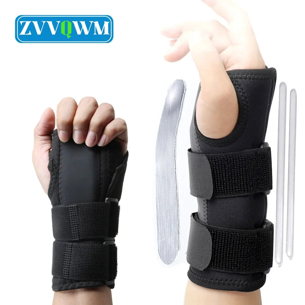 1Pcs Carpel Tunnel Wrist Brace Splint Women Men Stabilizing Brace Hand Support Sprain Tendonitis Wrist Brace Night Immobilizer