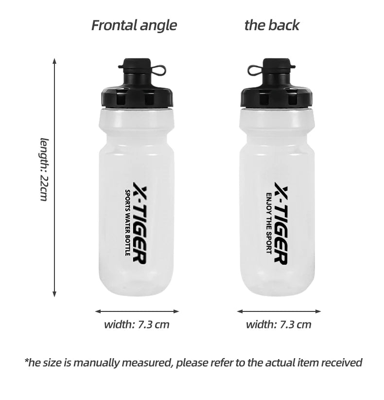 X-TIGER 650ml Cycling Water Bottle Mountain Road Bicycle Squeeze Cup Outdoor Sports Portable Water Cup Cycling Equipment