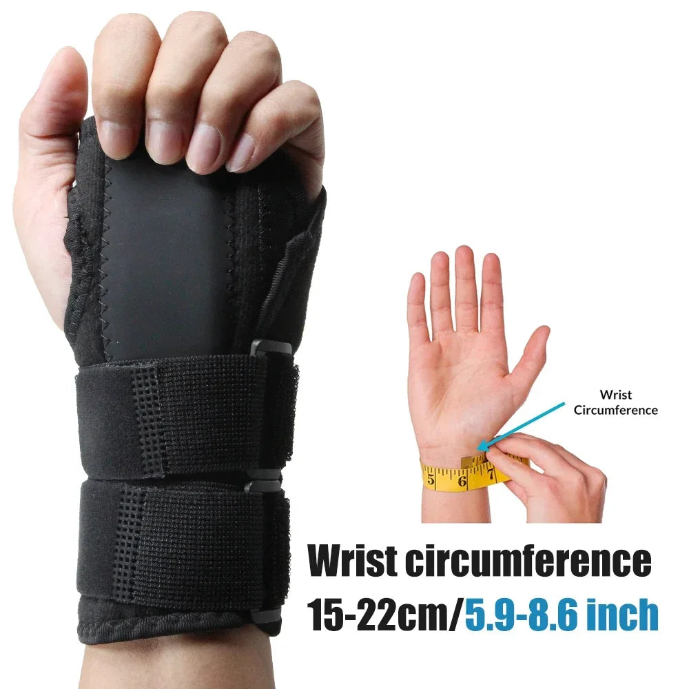 1Pcs Carpel Tunnel Wrist Brace Splint Women Men Stabilizing Brace Hand Support Sprain Tendonitis Wrist Brace Night Immobilizer