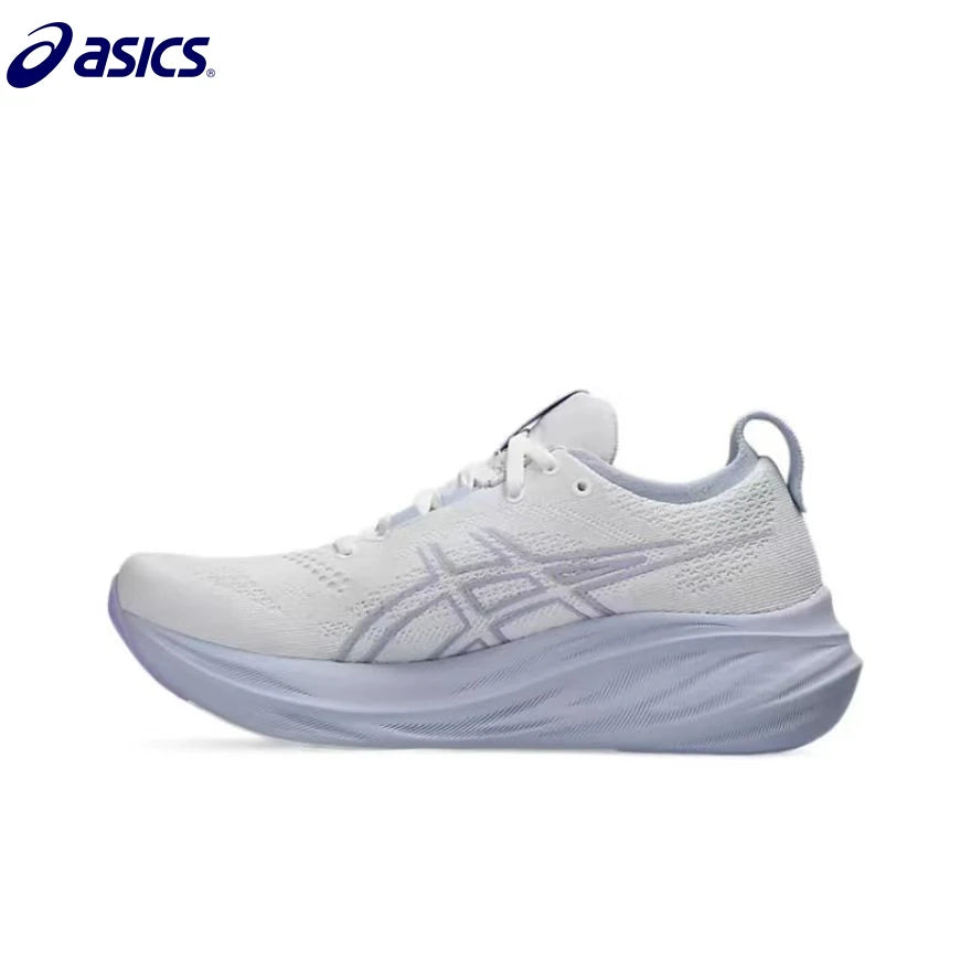 Asics Nimbus 26 Women Running Shoes Tenis Original Cushion Nimbus 26 Women Sneaker Breathable Sport Pink