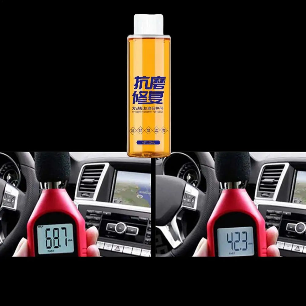 Anti-Wear Engine Oil 100ml Noise Reduction Protective Auto Engine Oil Cooling Formula Vehicle Care Supplies For Sedans Most Cars