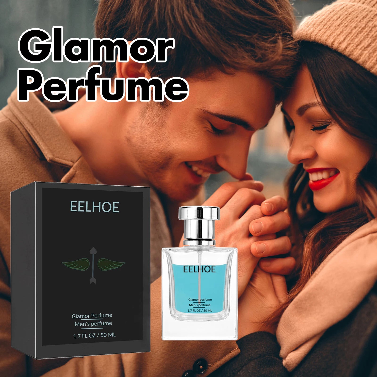 EELHOE Pheromone Perfume Spray Fresh Long Lasting Portable Charming Perfume Natural Mild Fragrance Easy to Carry 1.7 OZ