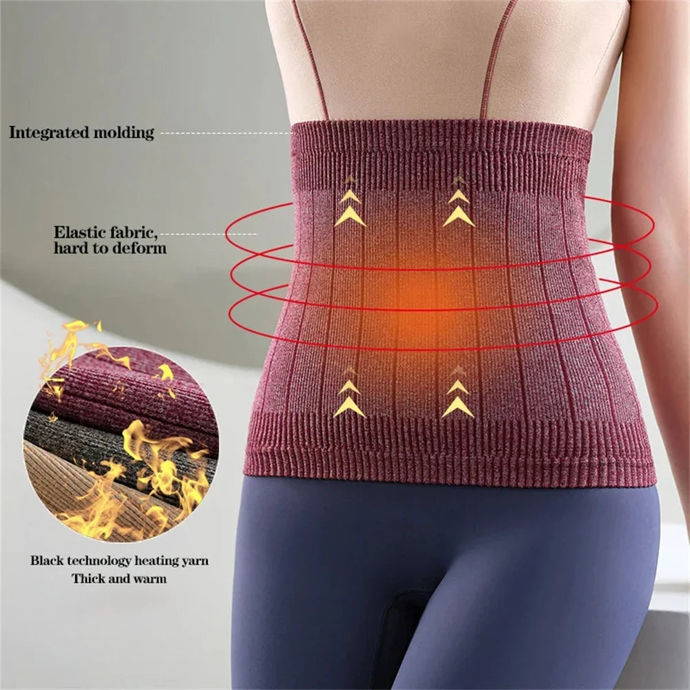 Waist Shaping Tummy Wrap Warmth Belt Postpartum Strong Slimming Tummy Band Waist Seal Body Shaping Belt Belly Reduction