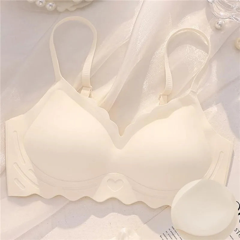 Sexy Seamless Bra Women Comfort Lingerie Sports Padded Tops Sexy Wireless Underwear Soft Bralette Support Bra Thin Intimates