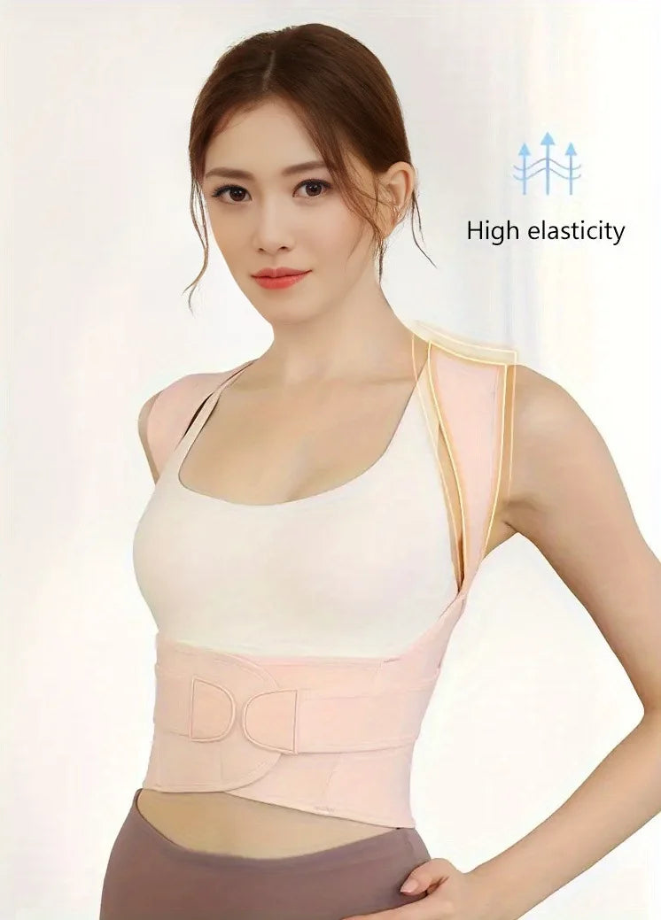 Posture Corrector for Women and Men, Adjustable Shoulder Posture Brace, Back Straightener Posture, Used for Middle Upper Spine