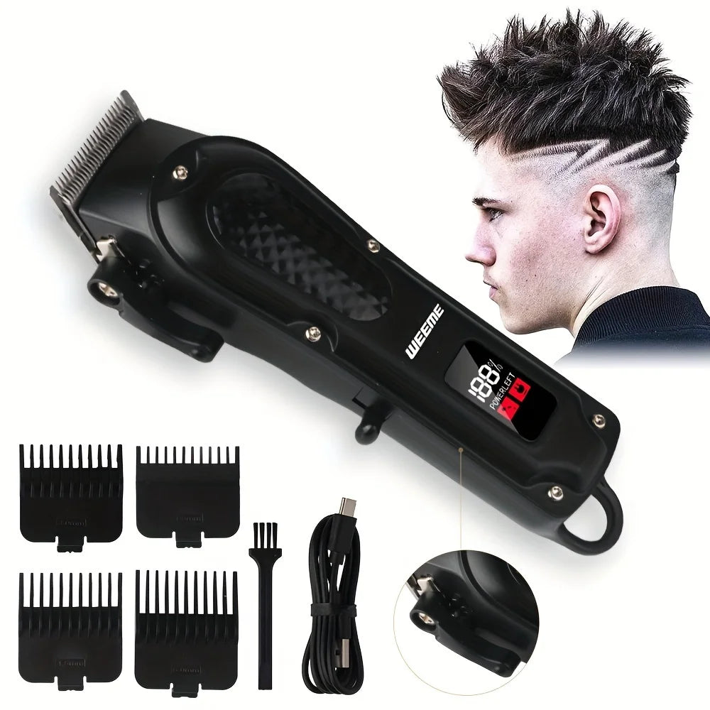 Barbershop special electric hairdresser silent metal body fast charging cordless set home personal care small appliances shave